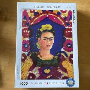 EuroGraphics Frida Kahlo Self Portrait 1000 Piece Jigsaw Puzzle Fine Art (G1)